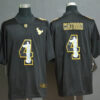 Men’s Houston Texans #4 Deshaun Watson Jesus Faith Black Vapor Untouchable Stitched NFL Nike Limited Jersey