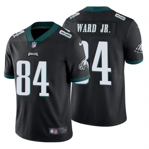 Men’s Philadelphia Eagles #84 Greg Ward Jr.Vapor Untouchable Limited Black Nike Jersey