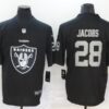 Men’s Las Vegas Raiders #28 Josh Jacobs Black 2020 Big Logo Vapor Untouchable Stitched NFL Nike Fashion Limited Jersey