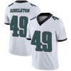 Men’s Philadelphia Eagles #49 Alex Singleton White Limited Vapor Untouchable Nike Jersey