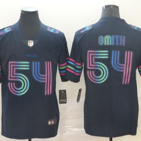 Nike Cowboys 54 Jaylon Smith Navy City Edition Vapor Untouchable Limited Jersey