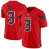 Men’s Houston Texans #3 Tank Dell Red 2024 Alternate F.U.S.E Vapor Football Stitched Jersey