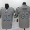 Men’s Pittsburgh Steelers #55 Devin Bush 2019 Gray Gridiron Vapor Untouchable Stitched NFL Nike Limited Jersey