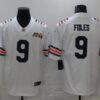 Men’s Chicago Bears #9 Nick Foles White 2019 100th seasons Patch Vapor Untouchable Stitched NFL Nike Alternate Classic Limited Jersey