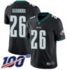 Nike Eagles #26 Miles Sanders Black Alternate Men’s Stitched NFL 100th Season Vapor Limited Jersey