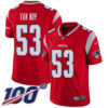 Nike Patriots #53 Kyle Van Noy Red Men’s Stitched NFL Limited Inverted Legend 100th Season Jersey