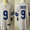 Men’s Dallas Cowboys #9 Jaylon Smith White 2021 Vapor Untouchable Stitched NFL Nike Limited Jersey