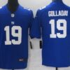Men’s New York Giants #19 Kenny Golladay Blue 2021 Vapor Untouchable Stitched NFL Nike Limited Jersey