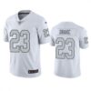 Men’s Las Vegas Raiders #23 Kenyan Drake Color Rush Limited White Nike Jersey