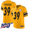 Steelers #39 Minkah Fitzpatrick Gold Men’s Stitched Football Limited Inverted Legend 100th Season Jersey