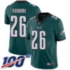 Nike Eagles #26 Miles Sanders Midnight Green Team Color Men’s Stitched NFL 100th Season Vapor Limited Jersey