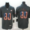 Men’s San Francisco 49ers #80 Jerry Rice 2019 Black Salute To Service USA Flag Fashion Limited Jersey