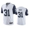 Men’s Dallas Cowboys #31 Trevon Diggs White Color Rush Limited Jersey