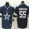 Men’s Dallas Cowboys #55 Leighton Vander Esch Navy Blue 2020 Big Logo Vapor Untouchable Stitched NFL Nike Fashion Limited Jersey