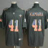 Men’s New Orleans Saints #41 Alvin Kamara 2019 Black Salute To Service USA Flag Fashion Limited Jersey