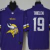 Men’s Minnesota Vikings #19 Adam Thielen Purple 2020 Big Logo Vapor Untouchable Stitched NFL Nike Fashion Limited Jersey
