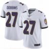Nike Ravens 27 J K Dobbins White Men Stitched NFL Vapor Untouchable Limited Jersey