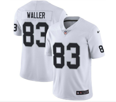 Men’s Oakland Raiders #83 Darren Waller White Vapor Untouchable Limited Stitched NFL Jersey