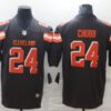 Nike Browns 24 Nick Chubb Brown Vapor Untouchable Limited Jersey