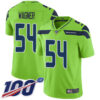 Nike Seahawks #54 Bobby Wagner Green Men’s Stitched NFL Limited Rush 100th Season Jersey