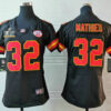 Women’s Kansas City Chiefs #32 Tyrann Mathieu Black 2021 Super Bowl LV Vapor Untouchable Stitched Nike Limited NFL Jersey