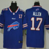 Men’s Buffalo Bills #17 Josh Allen Royal Blue 2020 Big Logo Number Vapor Untouchable Stitched NFL Nike Fashion Limited Jersey