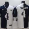 Men’s Dallas Cowboys #4 Dak Prescott Blue White Two Tone 2021 Vapor Untouchable Stitched NFL Nike Limited Jersey
