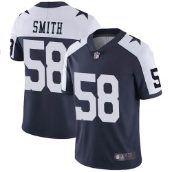 Men’s Dallas Cowboys #58 Aldon Smith Limited Navy Alternate Vapor Untouchable Jersey
