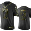 Men’s Tampa Bay Buccaneers #12 Tom Brady Black Golden Edition Vapor Limitd Jersey