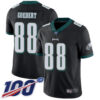 Nike Eagles #88 Dallas Goedert Black Alternate Men’s Stitched NFL 100th Season Vapor Limited Jersey