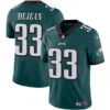Men’s Philadelphia Eagles #33 Cooper DeJean Green 2024 Draft Vapor Untouchable Limited Football Stitched Jersey