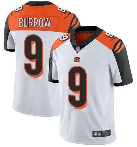 Men’s Cincinnati Bengals #9 Joe Burrow White 2020 Vapor Untouchable Stitched NFL Nike Limited Jersey