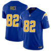 Men’s Los Angeles Chargers #82 Brenden Rice Royal 2024 Draft F.U.S.E. Vapor Limited Football Stitched Jersey