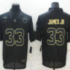 Men’s Los Angeles Chargers #33 Derwin James Jr Black 2020 Salute To Service Stitched NFL Nike Limited Jersey