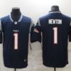 Men’s New England Patriots #1 Cam Newton Navy Blue 2017 Vapor Untouchable Stitched NFL Nike Limited Jersey