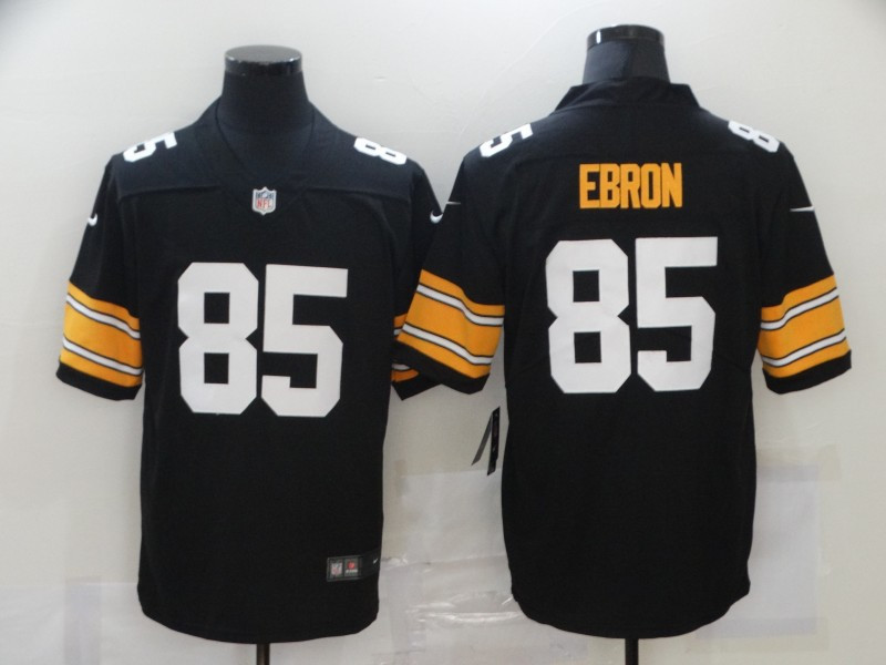 Men’s Pittsburgh Steelers #85 Eric Ebron Black 2017 Vapor Untouchable Stitched NFL Nike Throwback Limited Jersey