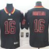 Nike 49ers 16 Joe Montana Black Shadow Legend Limited Jersey