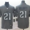 Nike Cowboys 21 Ezekiel Elliott Gray Camo Vapor Untouchable Limited Jersey