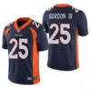 Men’s Navy Denver Broncos #25 Melvin Gordon III Vapor Untouchable Limited Stitched Jersey