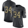 Nike Ravens #34 Anthony Averett Black Men’s Stitched NFL Limited 2016 Salute to Service Jersey