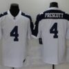 Men’s Dallas Cowboys #4 Dak Prescott White Thanksgiving 2017 Vapor Untouchable Stitched NFL Nike Limited Jersey