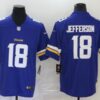 Men’s Minnesota Vikings #18 Justin Jefferson Purple 2020 Vapor Untouchable Stitched NFL Nike Limited Jersey