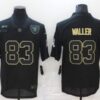 Men’s Las Vegas Raiders #83 Darren Waller Black 2020 Salute To Service Stitched NFL Nike Limited Jersey