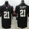 Men’s Dallas Cowboys #21 Ezekiel Elliott Black Mexico 2021 Vapor Untouchable Stitched Nike Limited Jersey