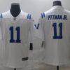 Men Indianapolis Colts 11 Pittman jr White Nike Vapor Untouchable Limited 2021 NFL Jersey