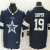 Men’s Dallas Cowboys #19 Amari Cooper Navy Blue 2020 Big Logo Vapor Untouchable Stitched NFL Nike Fashion Limited Jersey