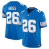 Men’s Detroit Lions #26 Jahmyr Gibbs Blue 2024 F.U.S.E. Vapor Limited Stitched Jersey