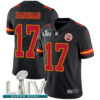 Nike Chiefs #17 Mecole Hardman Black Super Bowl LIV 2020 Men’s Stitched NFL Limited Rush Jersey