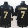 Men’s San Francisco 49ers #7 Colin Kaepernick Black Camo 2020 Salute To Service Stitched NFL Nike Limited Jersey