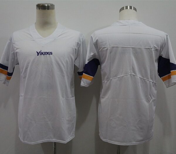 Nike Vikings Blank White Vapor Untouchable Limited Jersey